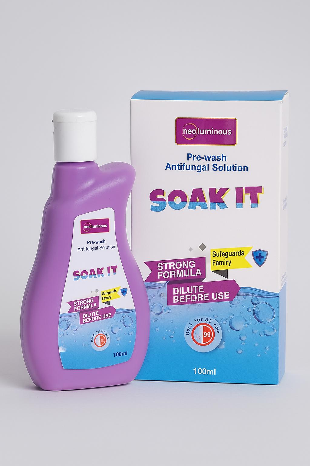 Soak It Anti-Fungal Solution - Product Details